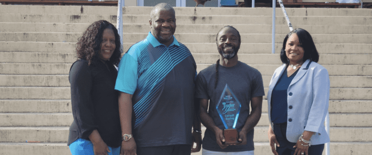 Cherise C. Davis and Cornell Hanley Named VIDE’s 2025 Teachers of the Year